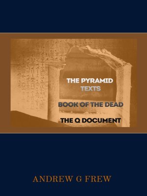cover image of THE PYRAMID TEXTS